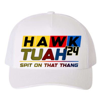 Hawk Tush Spit On That Thang Viral Election Parody Gift Yupoong Adult 5-Panel Trucker Hat