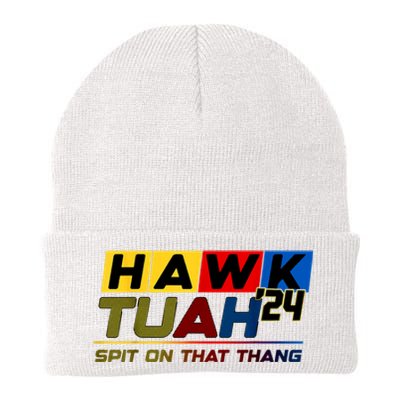 Hawk Tush Spit On That Thang Viral Election Parody Gift Knit Cap Winter Beanie