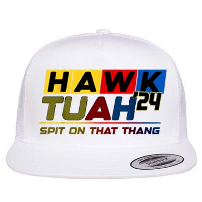 Hawk Tush Spit On That Thang Viral Election Parody Gift Flat Bill Trucker Hat