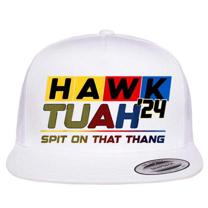 Hawk Tush Spit On That Thang Viral Election Parody Gift Flat Bill Trucker Hat