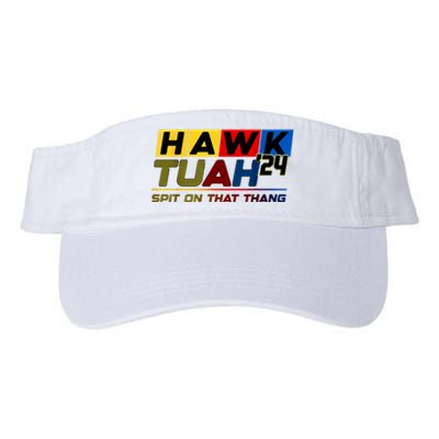 Hawk Tush Spit On That Thang Viral Election Parody Gift Valucap Bio-Washed Visor