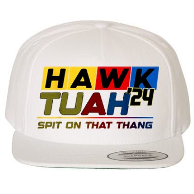 Hawk Tush Spit On That Thang Viral Election Parody Gift Wool Snapback Cap