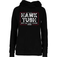 Hawk Tush Spit On That Thang 2024 Us Flag Vintage Trump Womens Funnel Neck Pullover Hood