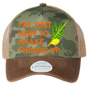 Here To Shake Things Up Lulav Etrog Sukkot Jewish Holiday Legacy Tie Dye Trucker Hat