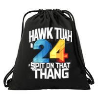 Hawk Tush Spit On That Thing Presidential Candidate Parody Drawstring Bag