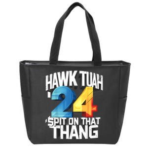 Hawk Tush Spit On That Thing Presidential Candidate Parody Zip Tote Bag