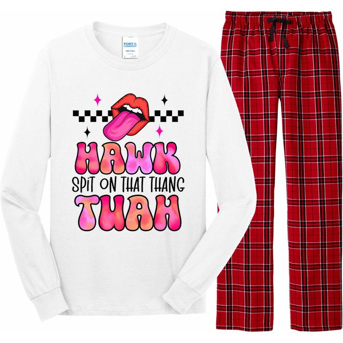 Hawk Tush Spit On That Thing Long Sleeve Pajama Set