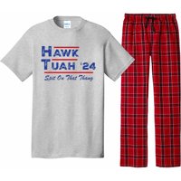 Hawk Tuah Spit Funny Humor Saying Pajama Set