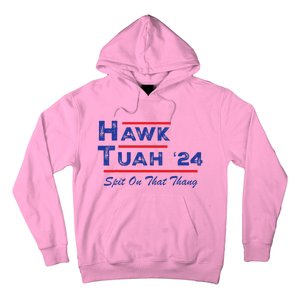 Hawk Tuah Spit Funny Humor Saying Hoodie