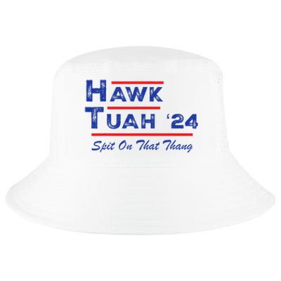 Hawk Tuah Spit Funny Humor Saying Cool Comfort Performance Bucket Hat