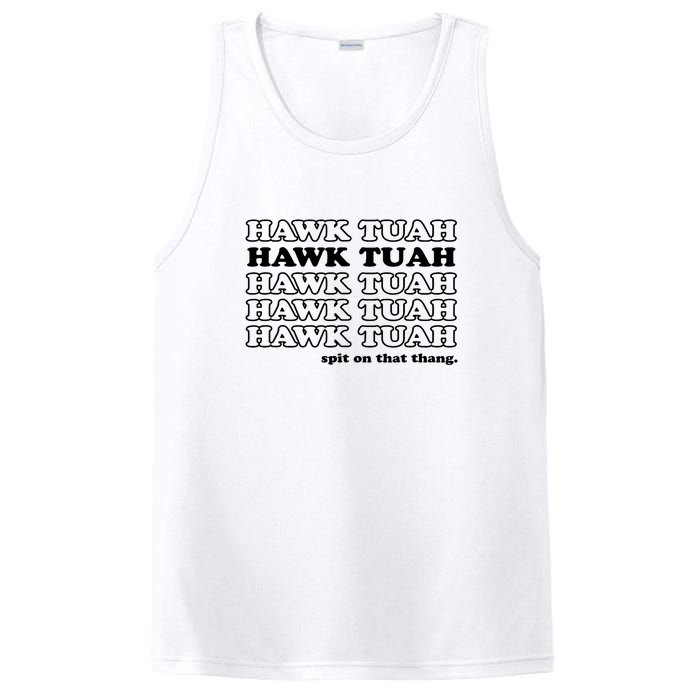 Hawk Tush Spit On That Thang Funny Gag Gift PosiCharge Competitor Tank