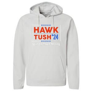 Hawk Tush Spit On That Thing Presidential Candidate Parody Performance Fleece Hoodie