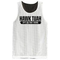 Hawk Tuah Spit On That Thang Funny Meme Mesh Reversible Basketball Jersey Tank