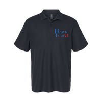 Hawk Tuah Spit On That Thang Funny Softstyle Adult Sport Polo