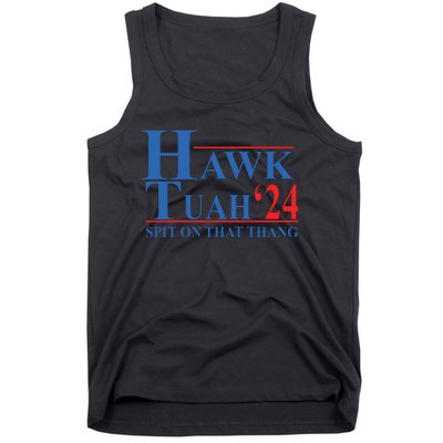 Hawk Tuah Spit On That Thang Funny Tank Top