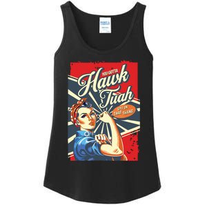 Hawk Tush Spit On That Thang Viral Election President 2024 Ladies Essential Tank