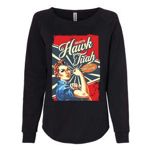 Hawk Tush Spit On That Thang Viral Election President 2024 Womens California Wash Sweatshirt