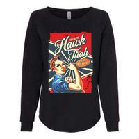 Hawk Tush Spit On That Thang Viral Election President 2024 Womens California Wash Sweatshirt