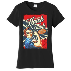 Hawk Tush Spit On That Thang Viral Election President 2024 Women's T-Shirt