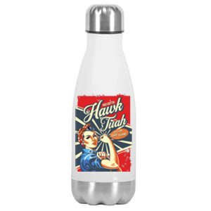 Hawk Tush Spit On That Thang Viral Election President 2024 Stainless Steel Insulated Water Bottle