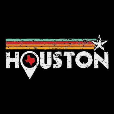 Houston Texas Strong Vintage Stripes Cool Gift T-Shirt