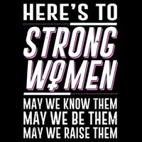Here's To Strong Women Celebrate International Women's Day Tank Top