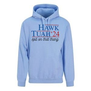 Hawk Tuah Spit On That Thang Unisex Surf Hoodie