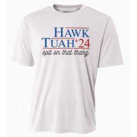 Hawk Tuah Spit On That Thang Cooling Performance Crew T-Shirt