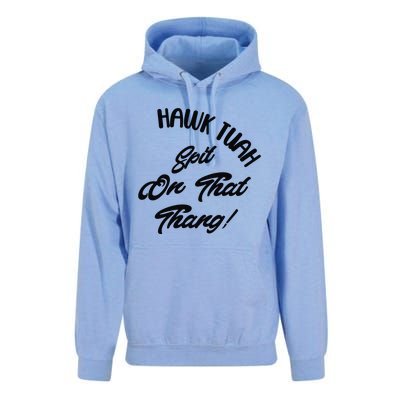 Hawk Tuah Spit On That Thang Unisex Surf Hoodie