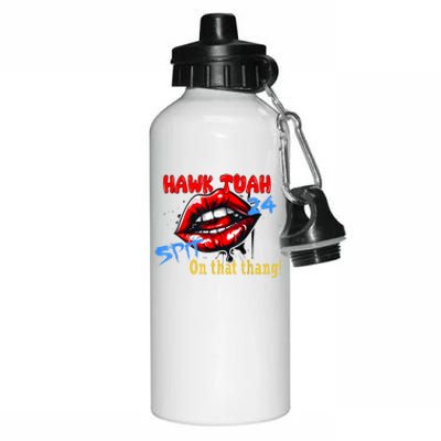 Hawk Tush Spit On That Thing Presidential Candidate Parody Gift Aluminum Water Bottle