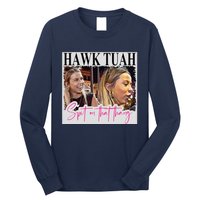 Hawk Tauh Spit On That Thang Funny Hawk Tauhmeme 2024 Long Sleeve Shirt