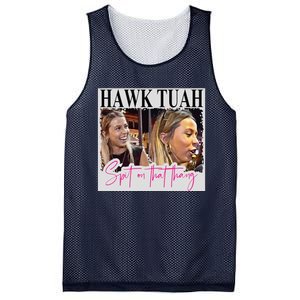 Hawk Tauh Spit On That Thang Funny Hawk Tauhmeme 2024 Mesh Reversible Basketball Jersey Tank