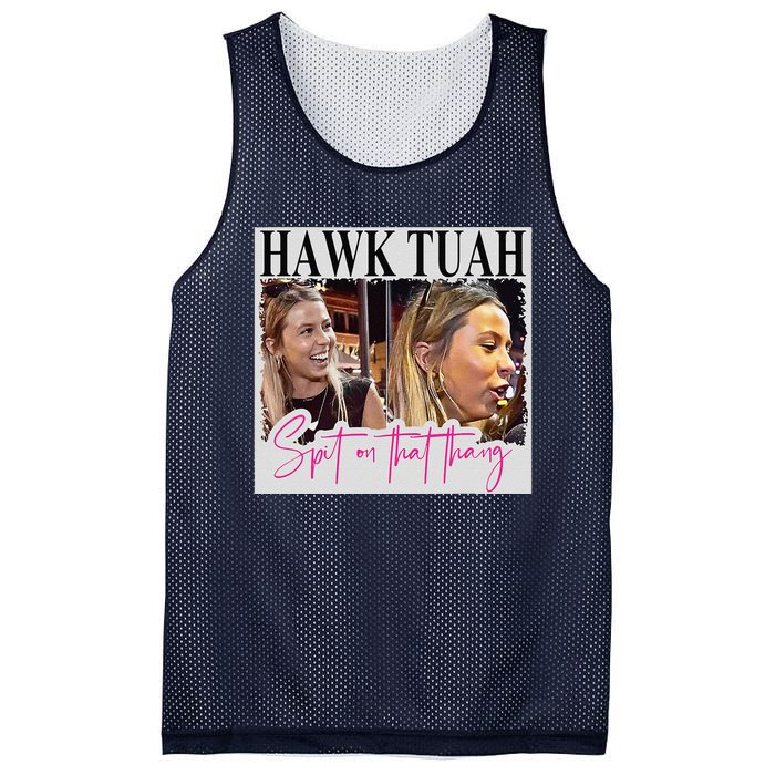 Hawk Tauh Spit On That Thang Funny Hawk Tauhmeme 2024 Mesh Reversible Basketball Jersey Tank