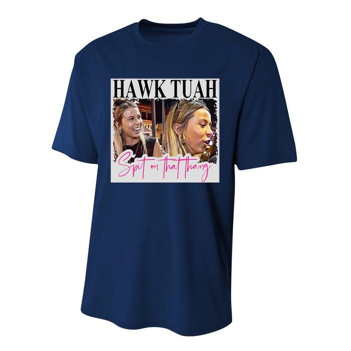 Hawk Tauh Spit On That Thang Funny Hawk Tauhmeme 2024 Performance Sprint T-Shirt