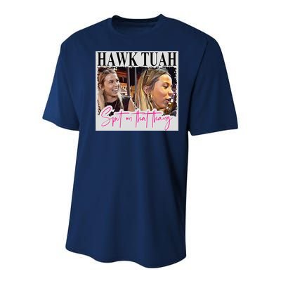Hawk Tauh Spit On That Thang Funny Hawk Tauhmeme 2024 Youth Performance Sprint T-Shirt