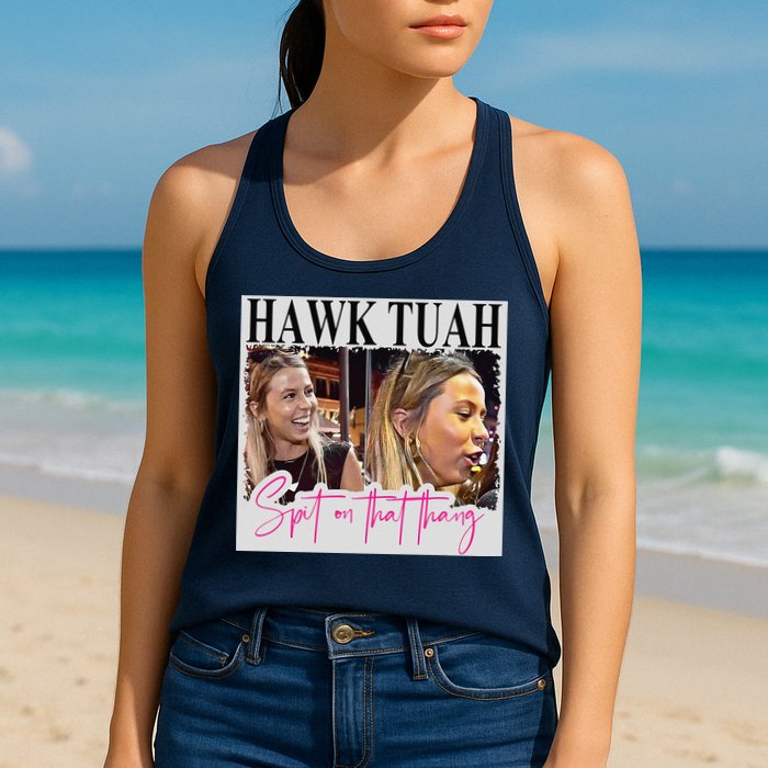 Hawk Tauh Spit On That Thang Funny Hawk Tauhmeme 2024 Womens Tank Top