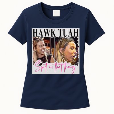 Hawk Tauh Spit On That Thang Funny Hawk Tauhmeme 2024 Womens T-Shirt