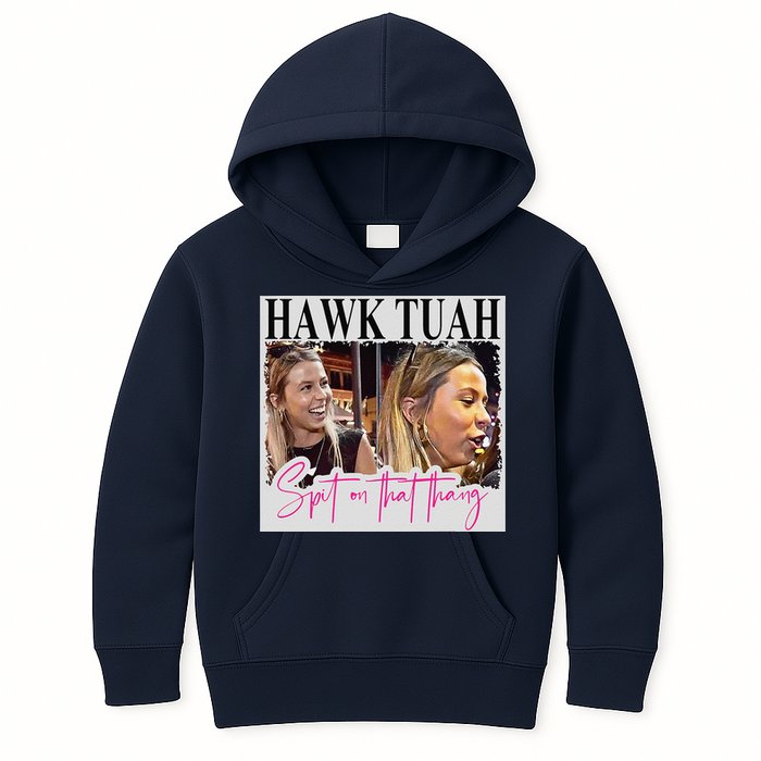 Hawk Tauh Spit On That Thang Funny Hawk Tauhmeme 2024 Kids Hoodie