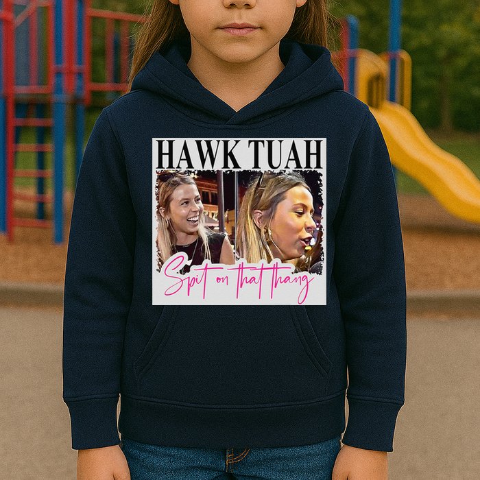 Hawk Tauh Spit On That Thang Funny Hawk Tauhmeme 2024 Kids Hoodie