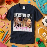 Hawk Tauh Spit On That Thang Funny Hawk Tauhmeme 2024 Kids T-Shirt