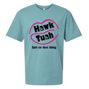 Hawk Tauh Spit On That Thing Retro President For 2024 Parody Sueded Cloud Jersey T-Shirt