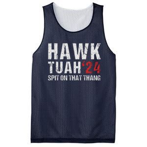 Hawk Tuah Spit On That ThangHawk Tush Funny Hawk Tuah 2024 Mesh Reversible Basketball Jersey Tank