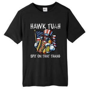 Hawk Tush Spit On That Thang Viral 4th Of July Wiener Parody Tall Fusion ChromaSoft Performance T-Shirt