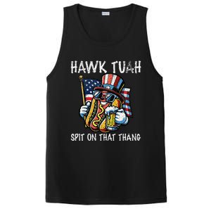 Hawk Tush Spit On That Thang Viral 4th Of July Wiener Parody PosiCharge Competitor Tank