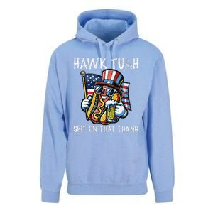 Hawk Tush Spit On That Thang Viral 4th Of July Wiener Parody Unisex Surf Hoodie