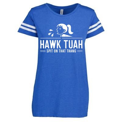 Hawk Tush Spit On That Thing Presidential Candidate Parody Enza Ladies Jersey Football T-Shirt