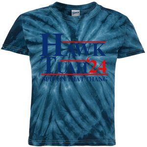 Hawk Tuah Spit On That Thang Kids Tie-Dye T-Shirt