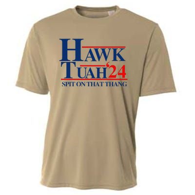 Hawk Tuah Spit On That Thang Cooling Performance Crew T-Shirt