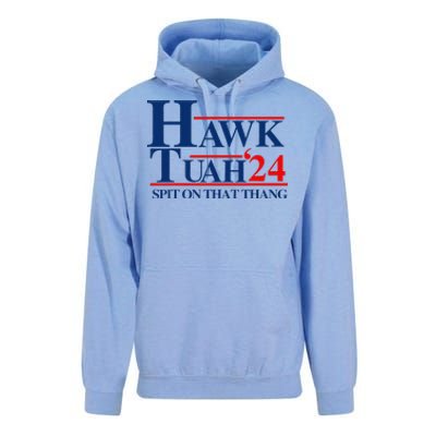 Hawk Tuah Spit On That Thang Unisex Surf Hoodie