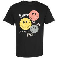 Happy To See Your Face Garment-Dyed Heavyweight T-Shirt